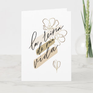 Tarjeta para Madre o para Abuela Español Card Kaart