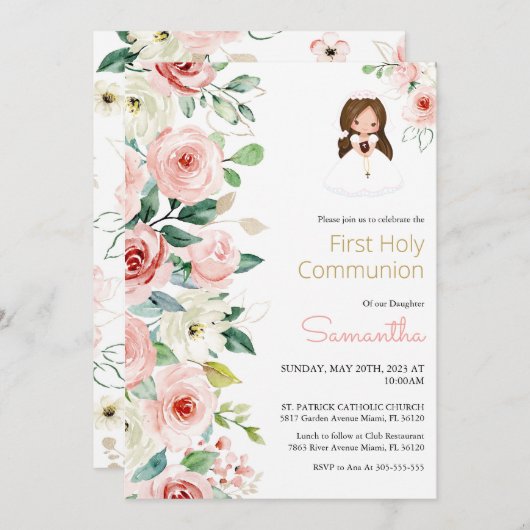 Tarjeta plana (Voorkant / Achterkant)