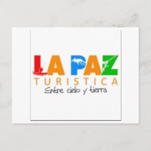 Tarjeta post La Paz entre cielo y tierra Briefkaart