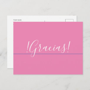 Tarjeta Postal - ¡Gracias! -Custom Briefkaart