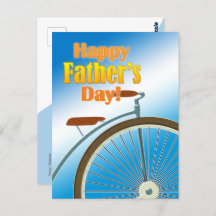 Tarjeta postal - Happy Father's Day