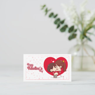 Tarjeta San Valentín  Visitekaartje