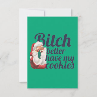 tarjeta santa bedankkaart