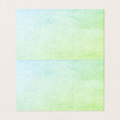 Tarjetas de Lugar Rústicas '  Kaart (Binnenkant ongevouwen)