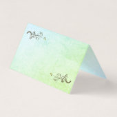 Tarjetas de Lugar Rústicas '  Kaart (Achterkant)