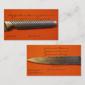 Tarjetas de Presentacion CHEF Visitekaartje (Voorkant / Achterkant)
