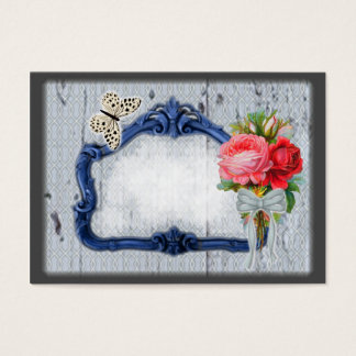 Tarjetas de visita vintage espejo antiguo 2017 visitekaartjes