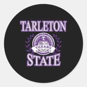 Tarleton State Texans Laurels Ronde Sticker