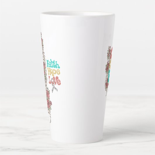 Tarlov Cysts Maladie Latte Mug (Devant)