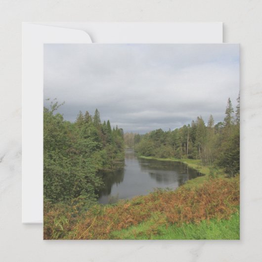 Tarn Hows - Carte de voeux plat Lake District (Devant)