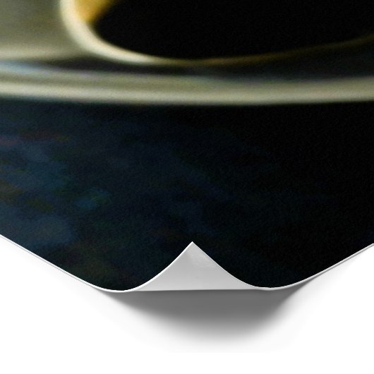 Taro latte poster (Hoek)