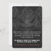 Taroekaart Halloween uitnodiging (Achterkant)