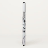 TAROT/ANTIEK FANTASY GROTESQUE MASK Black White Case-Mate iPhone Case (Achterkant / rechts)