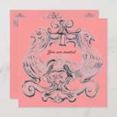 TAROT/ANTIEK FLORENTINE GROTESQUE FANTASY KAART (Voorkant / Achterkant)