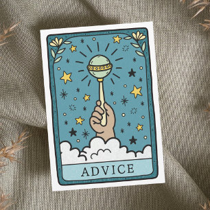 Tarot Baby shower Advies en Wens Activiteit Kaart
