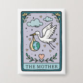 Tarot Baby shower voor de moeder Button (Voorkant)