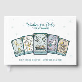 Tarot Baby shower Wensen voor Baby Gastenboek (Voorkant)