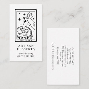 Tarot Baker Banketbakker Visitekaartje