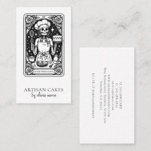 Tarot Baker Banketbakker Visitekaartje