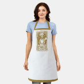 Tarot Baker Pastry Chef Gold Schort (Gedragen)