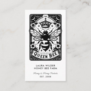 Tarot Bee Theme Honey Bee Apiary Boerderij Beekeep Visitekaartje