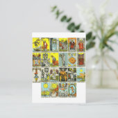 tarot briefkaart (Staand voorkant)