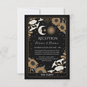 Tarot Bruiloft Receptie Kaarten Spiritueel Zon Maa