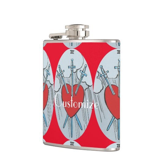 Tarot Card 3 Swords Thunder_Cove Heupfles (Links)