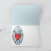 Tarot Card 3 Swords Thunder_Cove Kaart (Binnen)