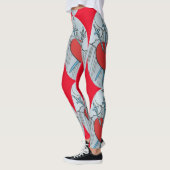 Tarot Card 3 Swords Thunder_Cove Leggings (Links)