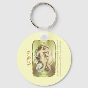 Tarot Card - De Lovers Sleutelhanger