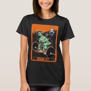 Tarot Card Gym Outfit Workout Deadlift Occult Clo T-shirt