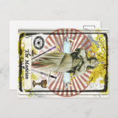 Tarot Card Het Magische Briefkaart (Voorkant / Achterkant)