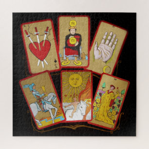 Tarot Cards Jigzaag Puzzle Legpuzzel