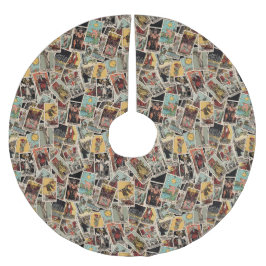 Tarot Cars Kerstboomrok -  Patroon Kerstboom Rok