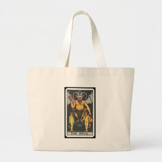 Tarot: De duivel Grote Tote Bag