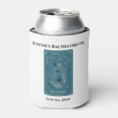 Tarot De Geliefden Bachelorette Feest Blikjeskoeler (Blikje Voorkant)