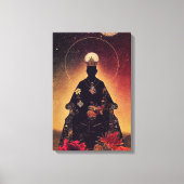 tarot : de keizer , de koning canvas afdruk (Voorkant)