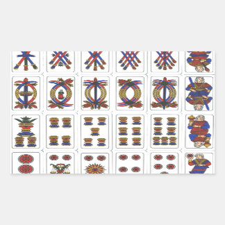 Tarot de Marseille Rechthoekige Sticker