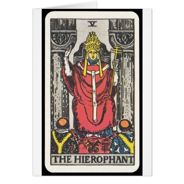 Tarot: De rechofant (Voorkant)