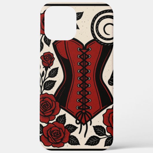 Tarot Domme - Corset Coque iphone (Verso)