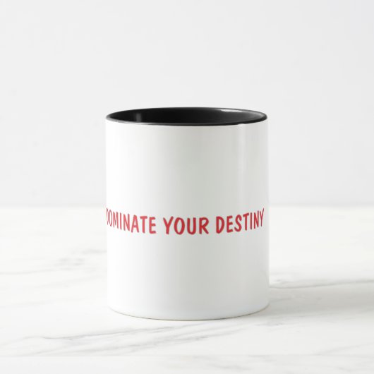 Tarot Domme - Dominez Votre Destin Mug (Centre)