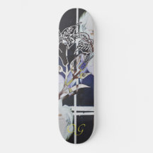 Tarot en tessellate skateboard