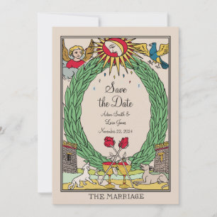 Tarot Faire-part de mariage - Tarot Enregistrer la