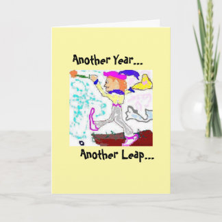 Tarot Foot Carte Anniversaire Jaune