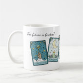 Tarot Fortune Grossesse Genre Mug Neutre (Gauche)