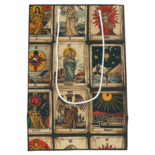 Tarot geschenktas Medium Cadeauzakje (Achterkant)