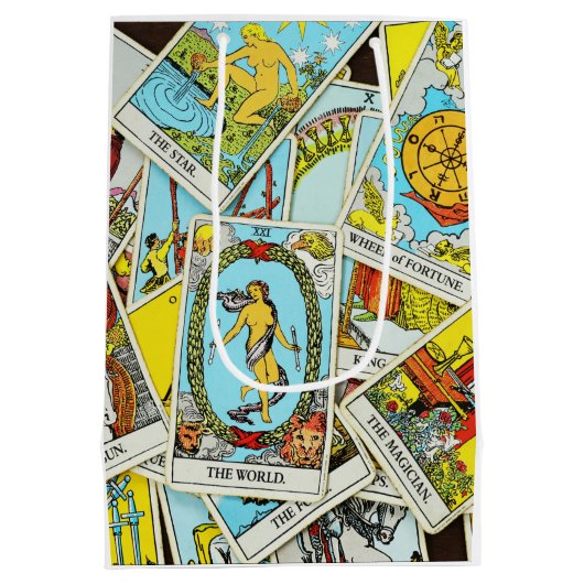 Tarot geschenkzak medium cadeauzakje (Achterkant)