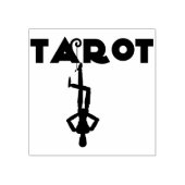 tarot hangman - kunststempel 	rubberstempel (Afrduk)