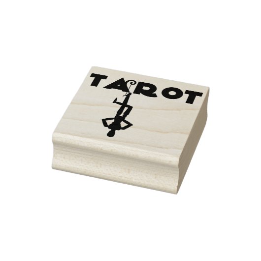 tarot hangman - kunststempel 	rubberstempel (Stempel)